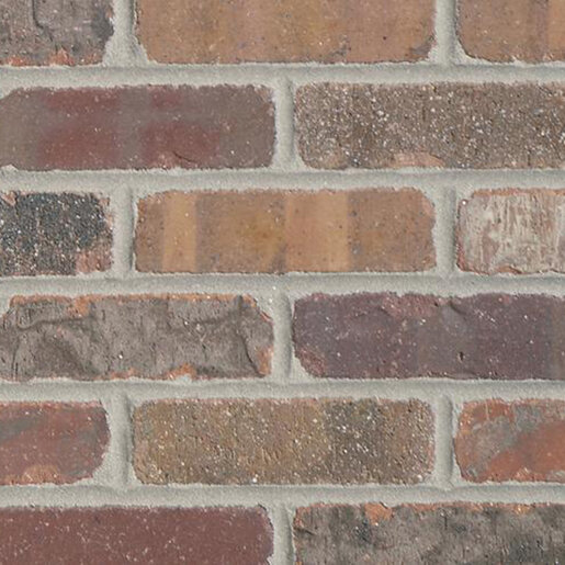 General Shale Thin Brick Flats Peppermill 2-1/4 in. x 7-5/8 in. x 1/2 ...